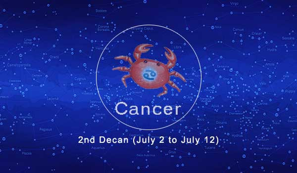 The Second Decan of Cancer Personality and Characteristics